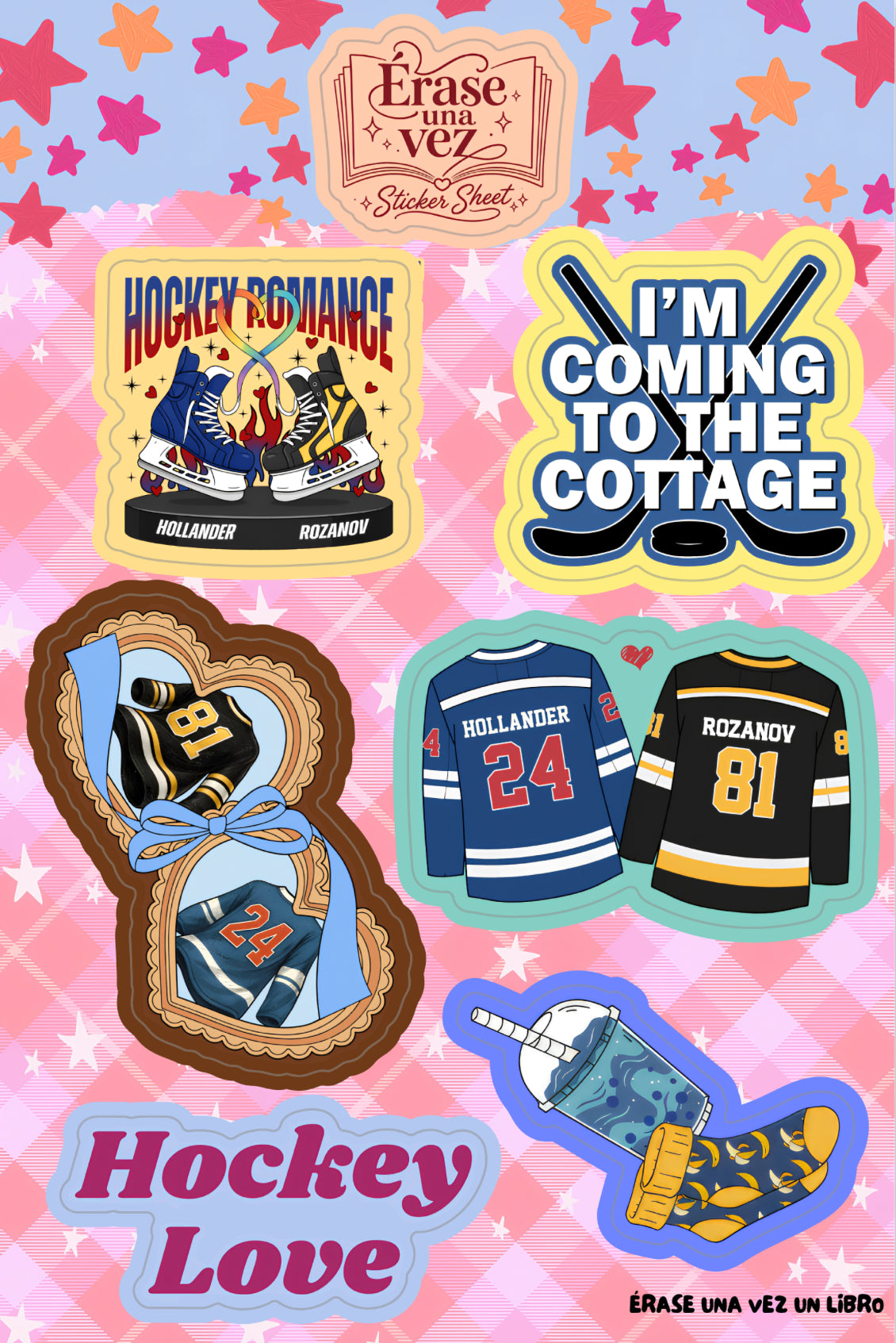 Heated Rivalry- Sticker Sheet