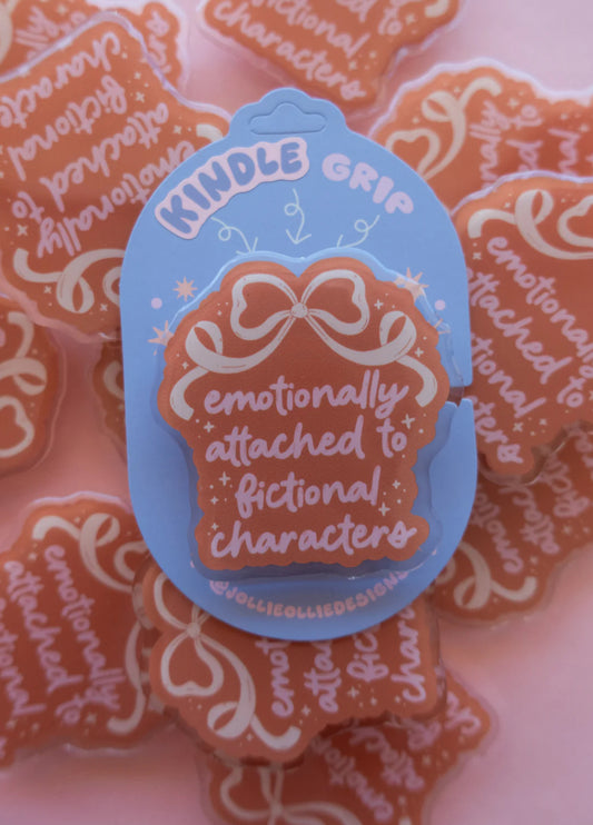 EMOTIONALLY ATTACHED TO FICTIONAL CHARACTERS- Grip