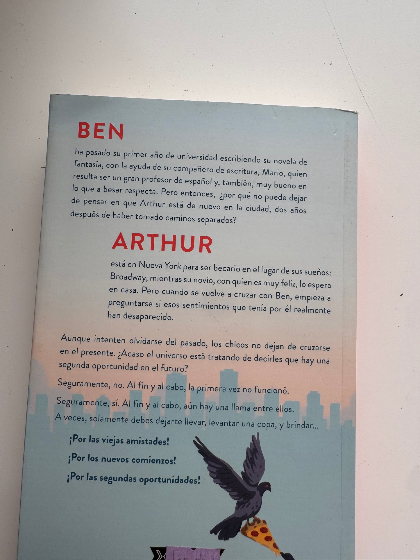 Por nosotros- (libro usado o donado)