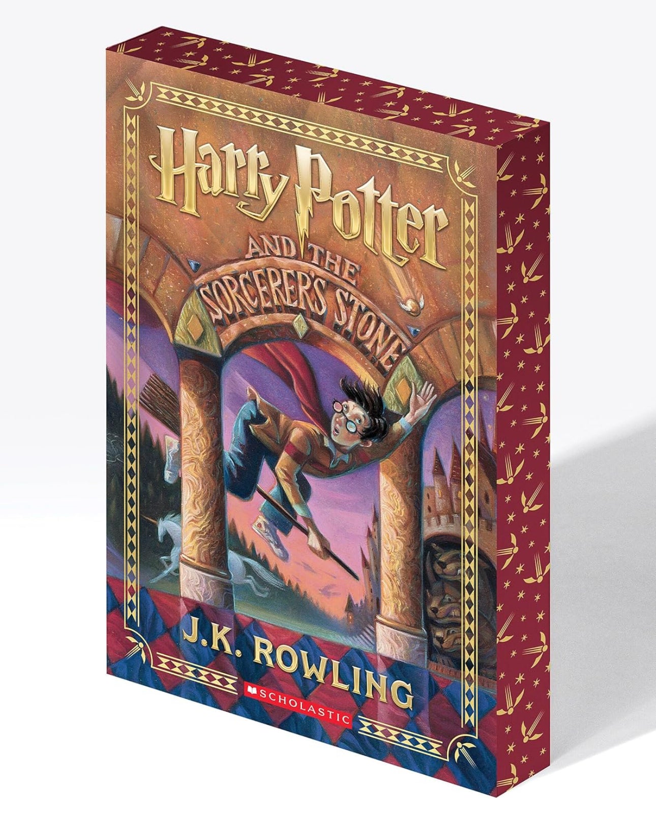 Harry Potter and the Sorcerer's Stone (Stenciled Edges) (Harry Potter, Book 1)- J K Rowling