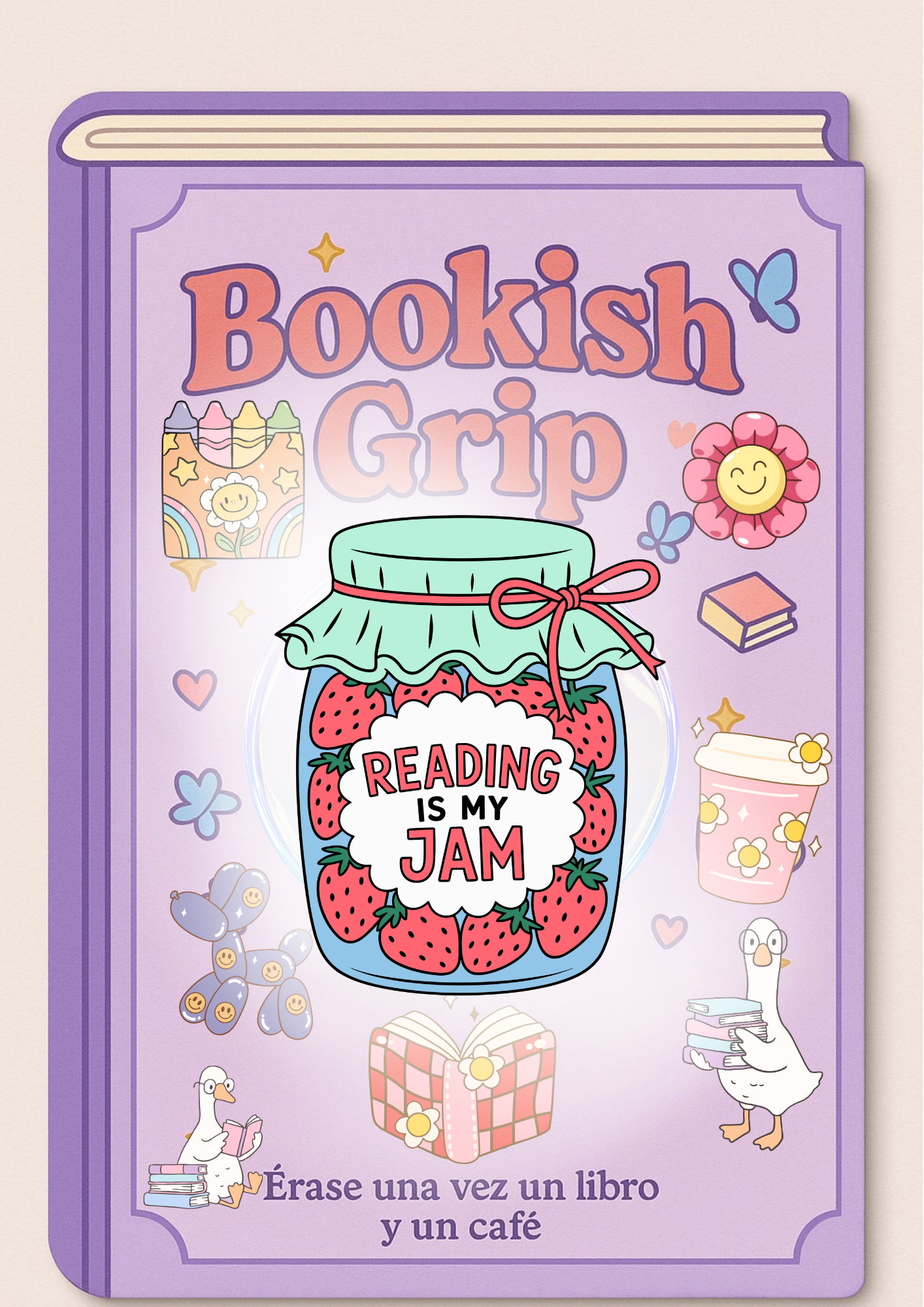 Reading IS My Jam- Grip Magnético