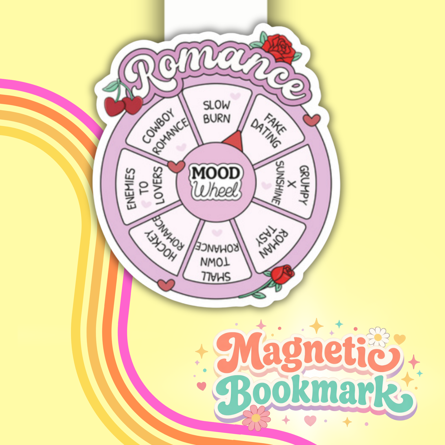 Romance Mood Wheel- Bookmark magnético