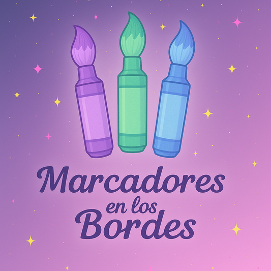 Marcadores Brush Tip- Magia en los bordes
