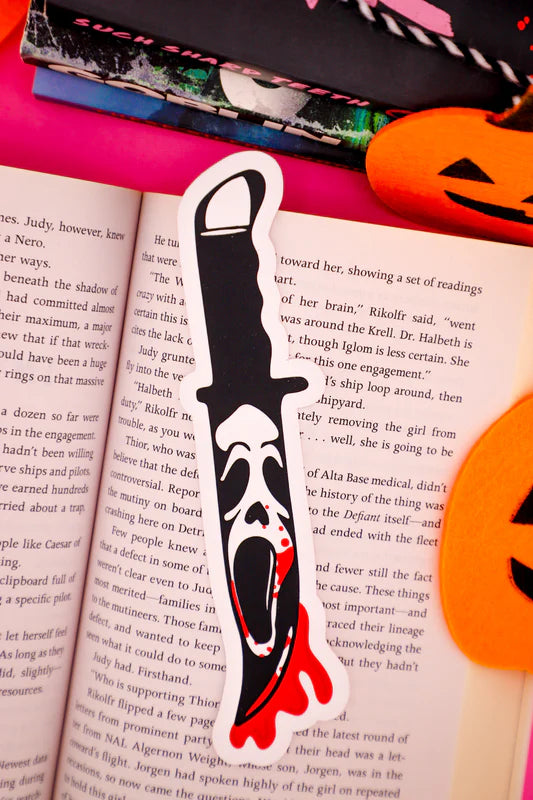 Ghost Face Knife-Bookmark