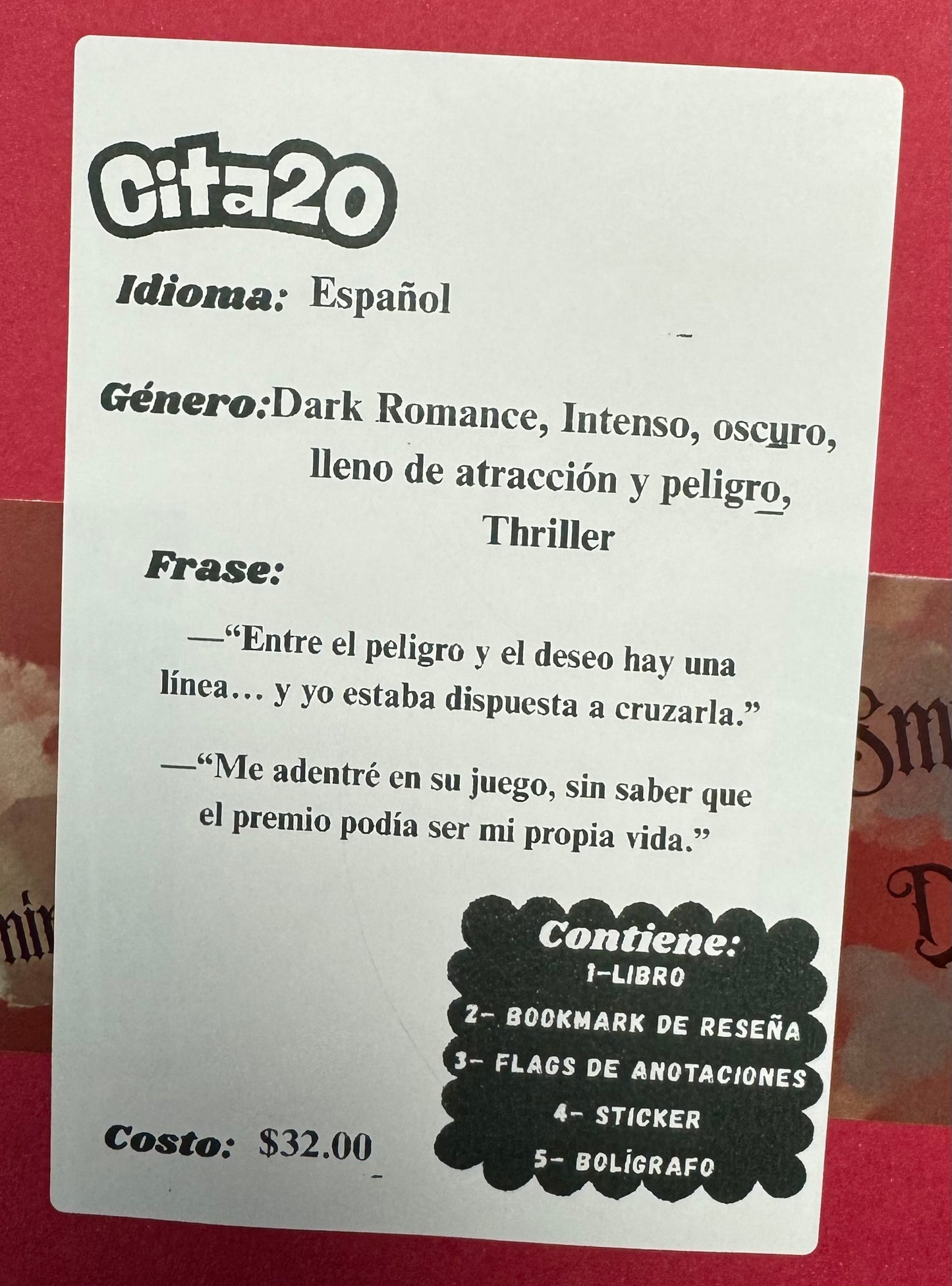 Citas a ciegas literarias