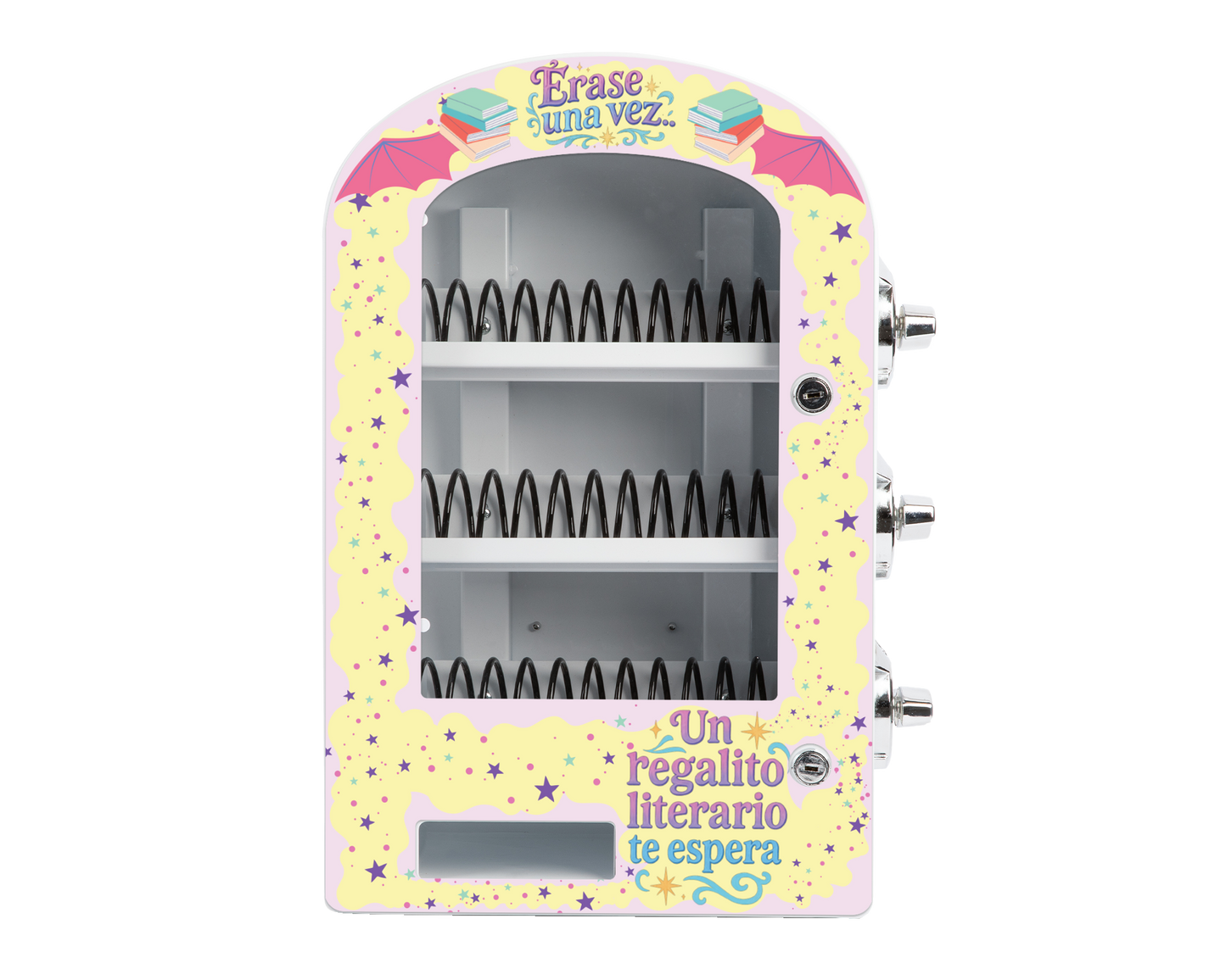 ✨ Érase una vez… un regalito literario te espera ✨- Vending Machine literaria!