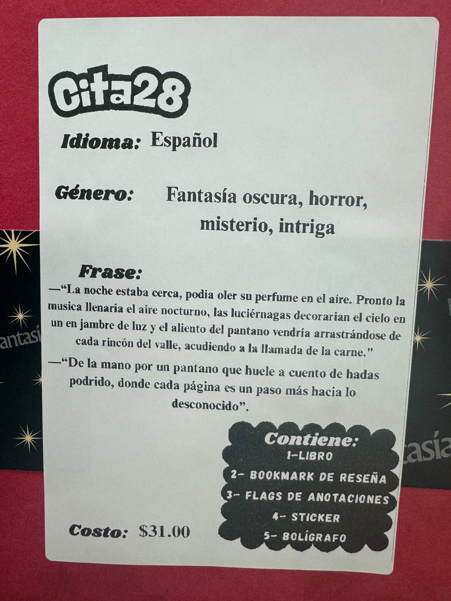 Citas a ciegas literarias
