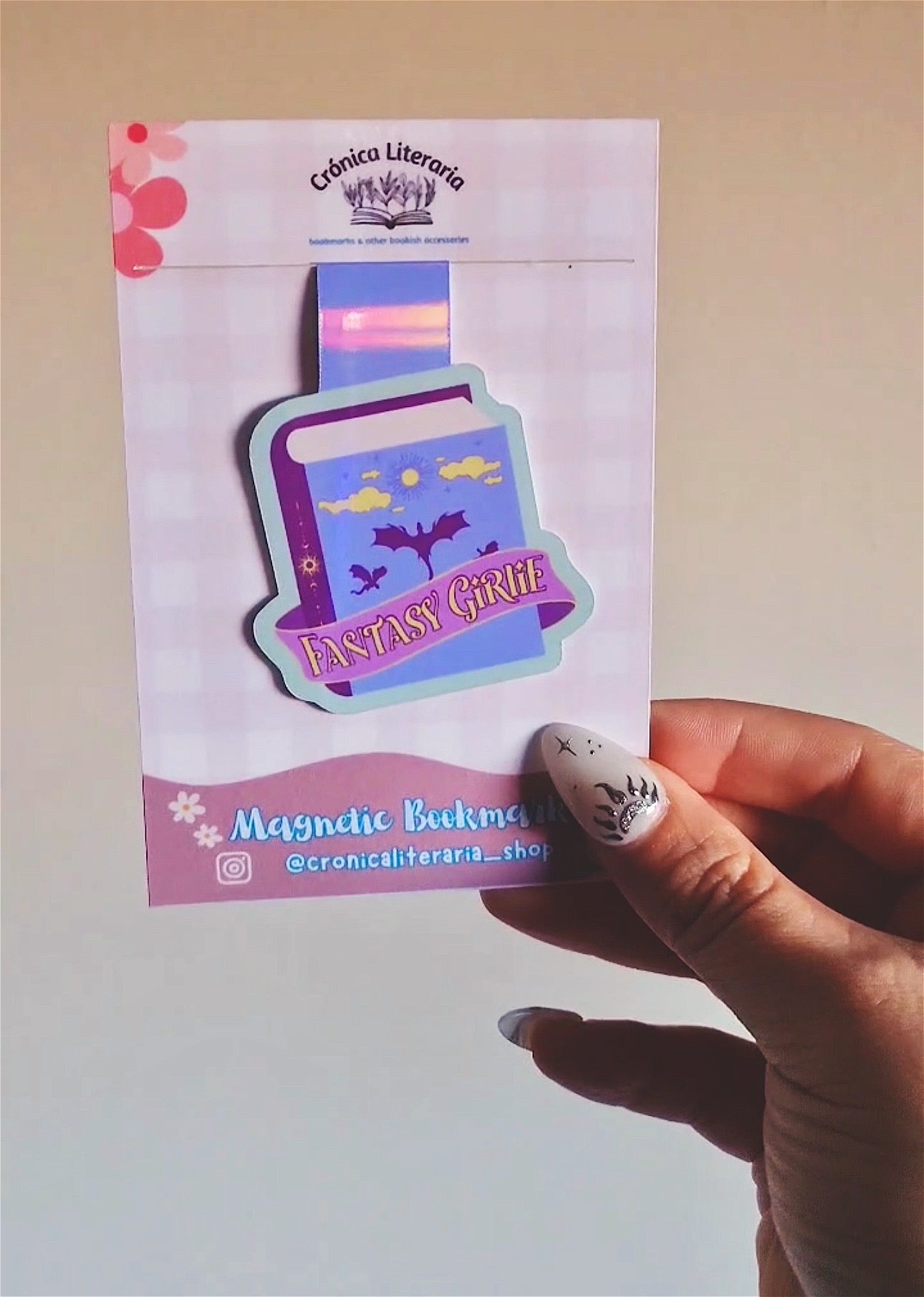 Fantasy Girlie- Bookmark magnético