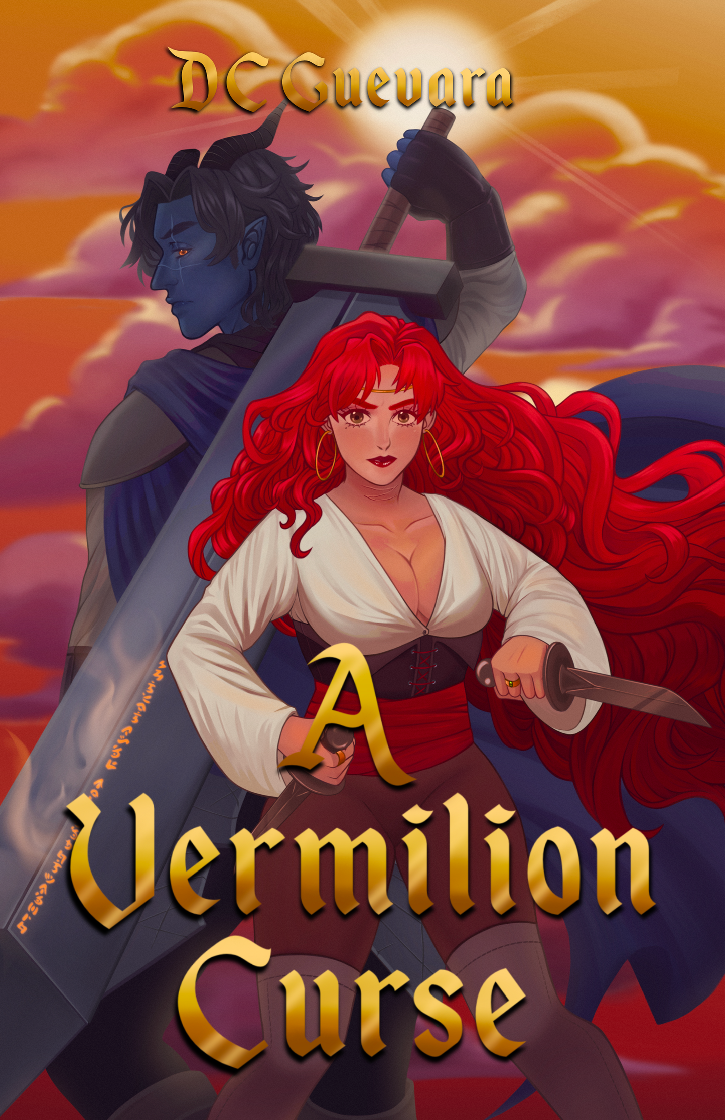 A vermilion Curse- DC Guevara