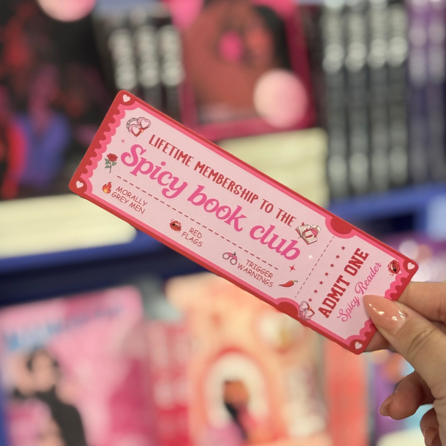 Spicy Book Club-bookmark