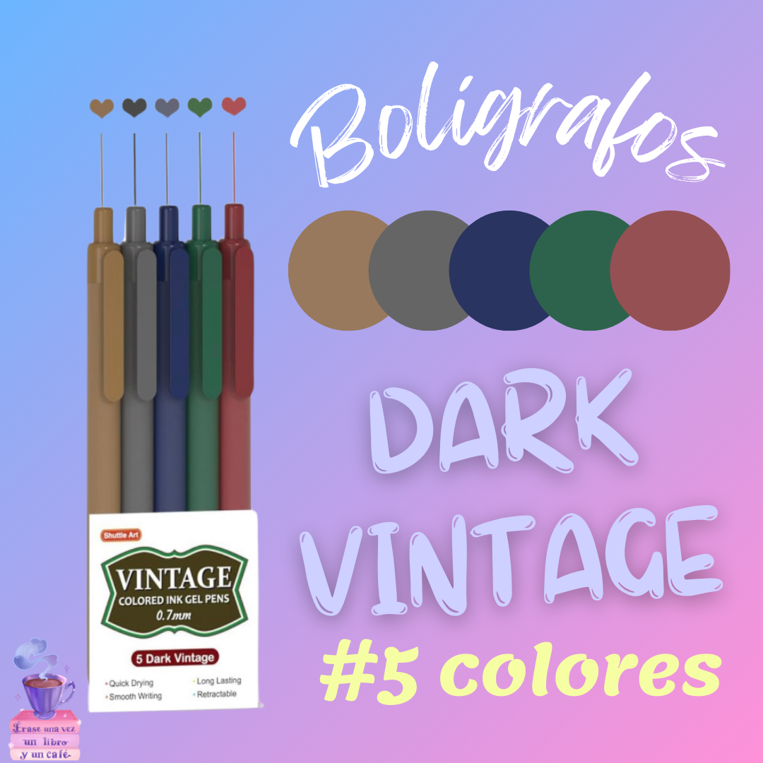 Dark Vintage- Bolígrafos