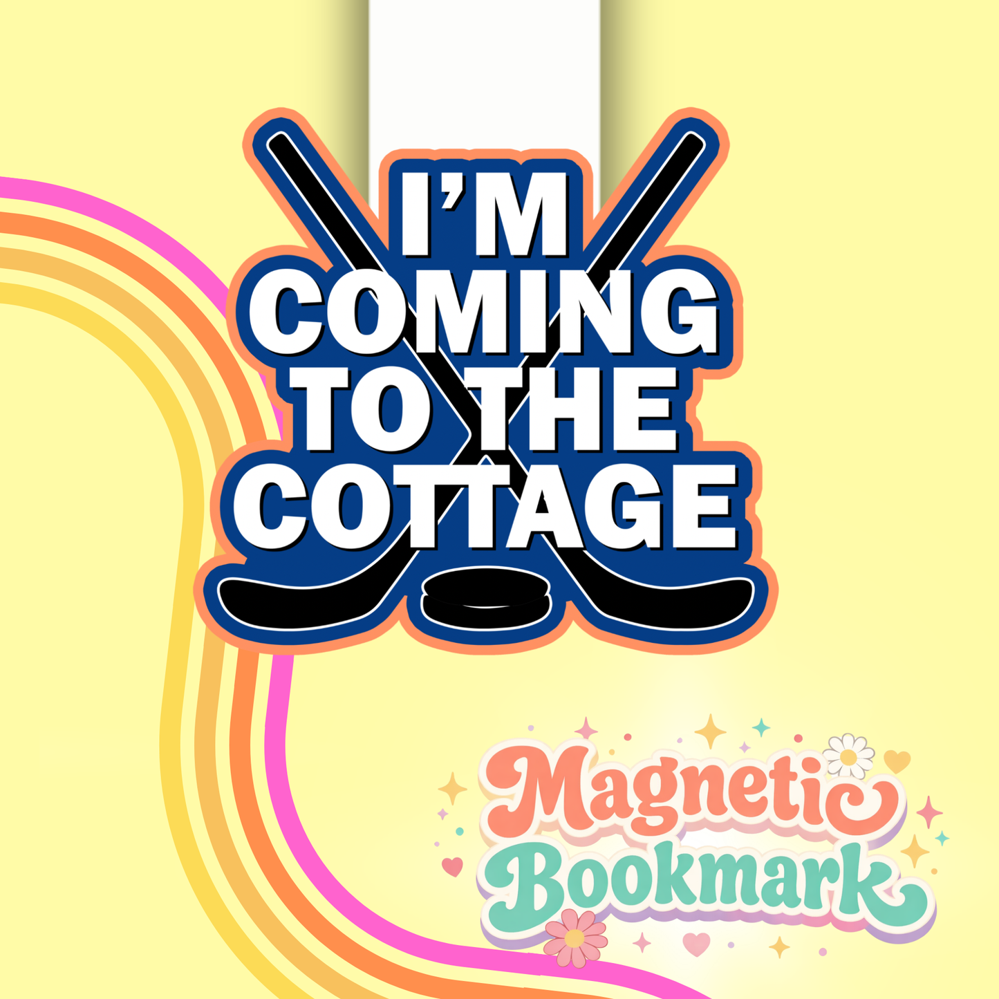Heated rivalry inspo- Bookmarks Magnéticos