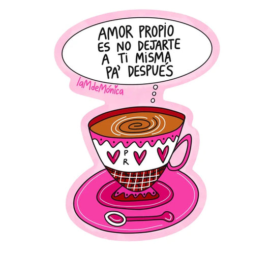 Amor propio- Sticker m de Mónica