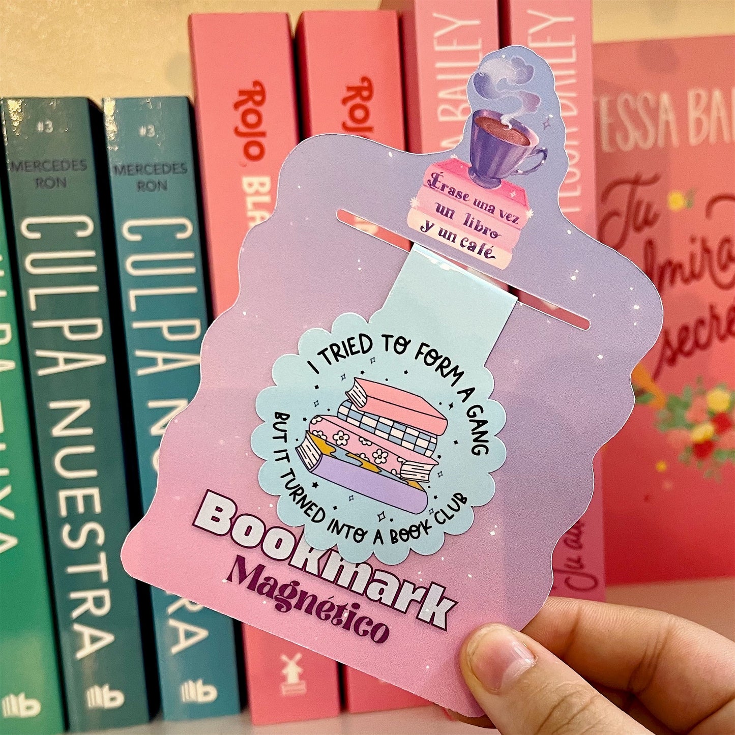 I tried to form a gang- Bookmark magnético