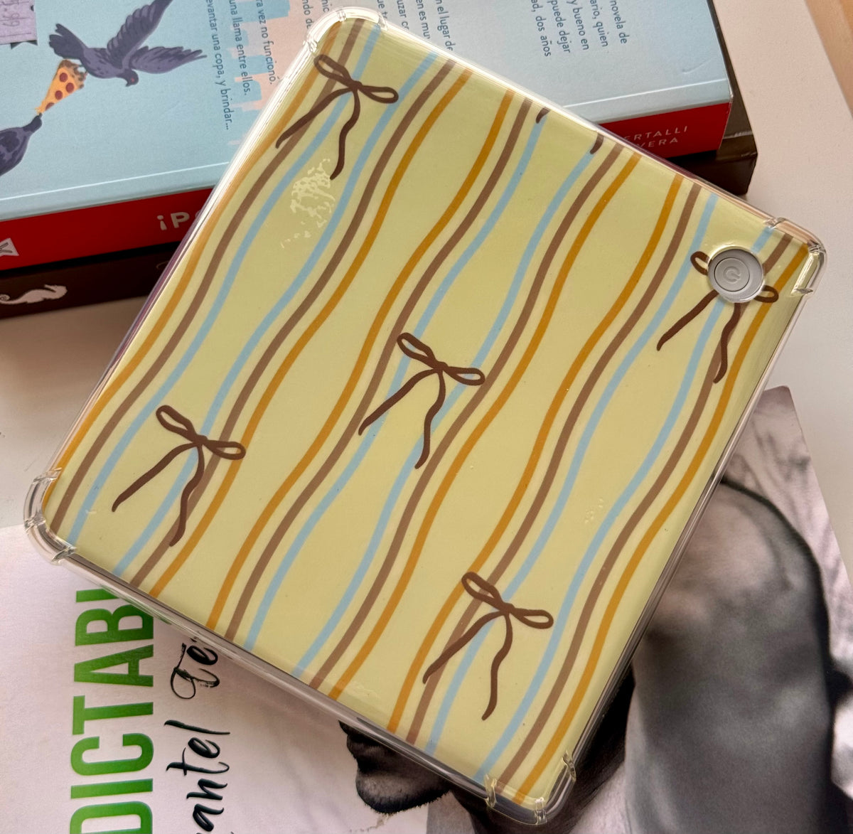 Brown ribbon- Kobo Libra Color Insert