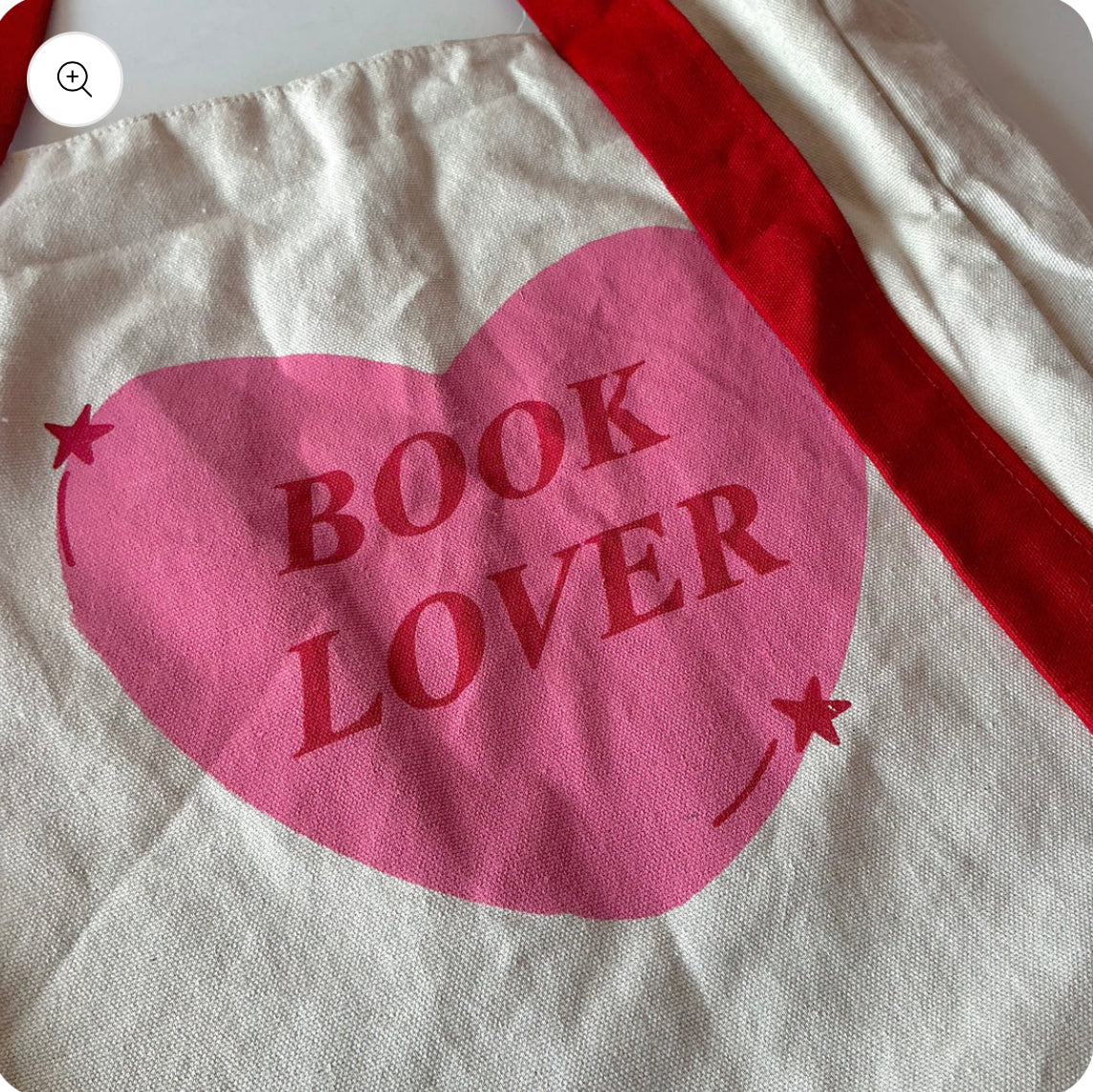 Book Lover Bow Tie Bag- Tote Bag