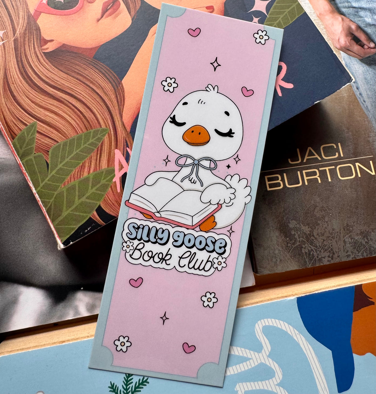 Silly goose Book club- Bookmark