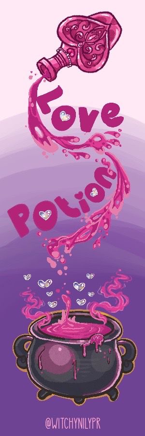 Love Potion-Bookmark @WITCHYNILYPR
