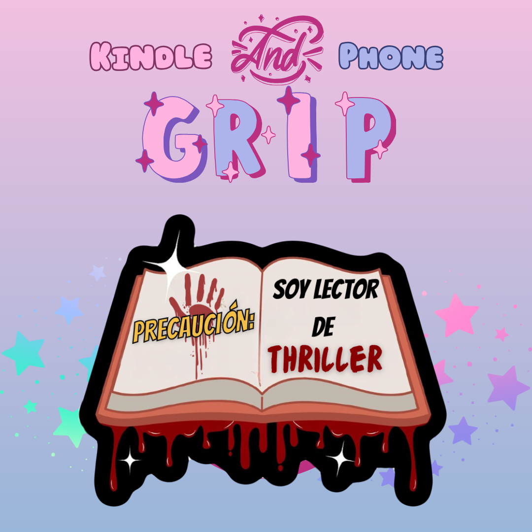 Precaución soy lector dé Thriller- Grip