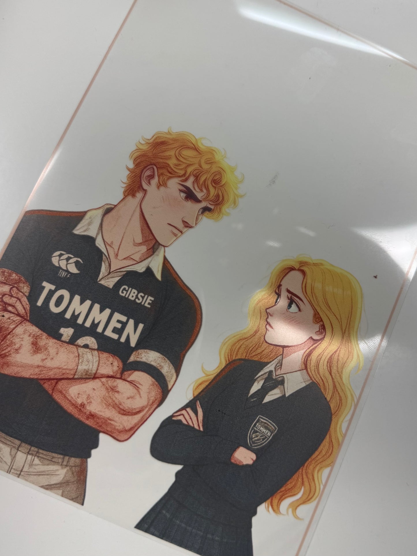 Gibsie y Claire(Tommen Boys) inspo- Book Overlay