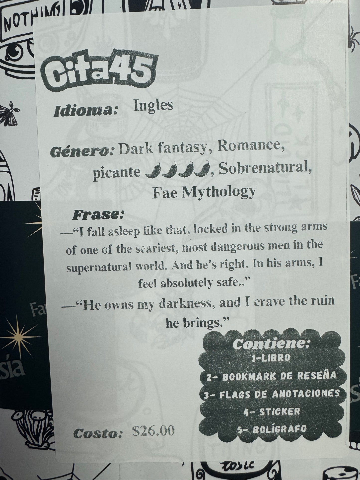 Citas a ciegas literarias