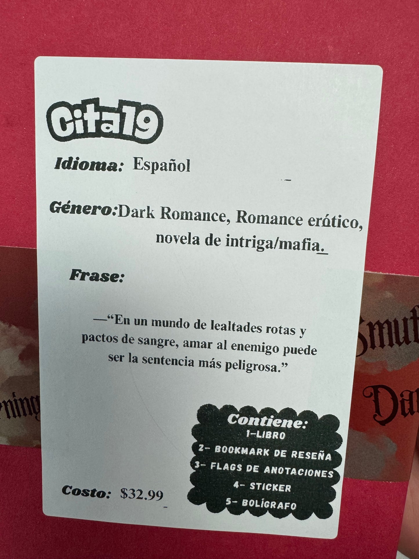 Citas a ciegas literarias