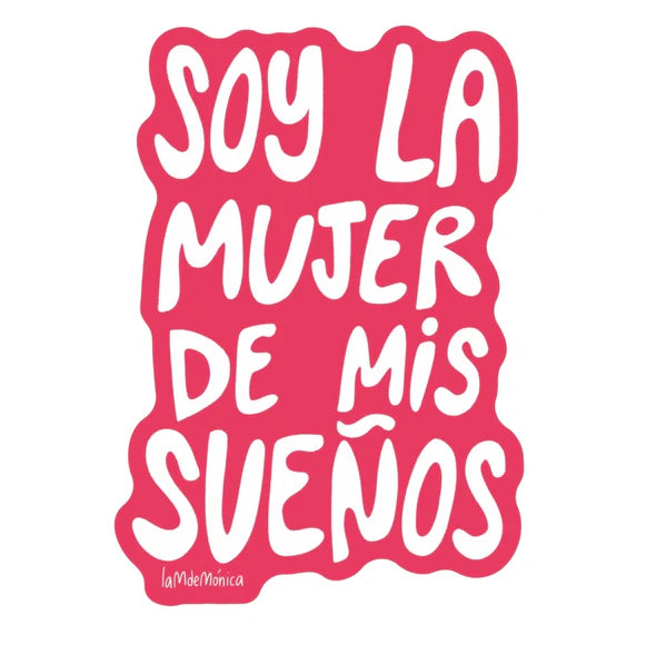 Soy la mujer- Sticker m de Mónica