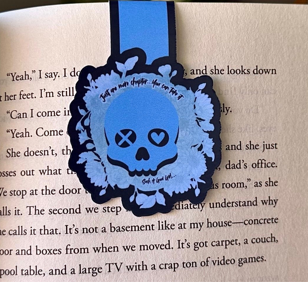 Just one more chapter…you can take it- Bookmark magnético