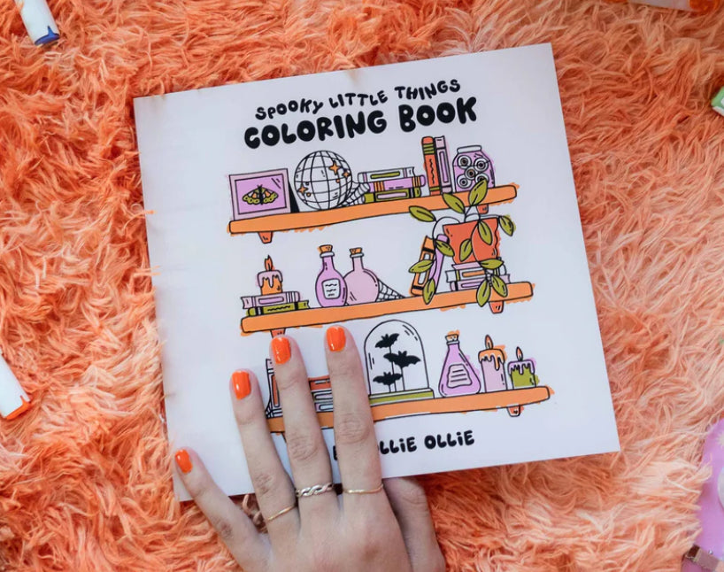Spooky Little Things Coloring Book - coloring Book