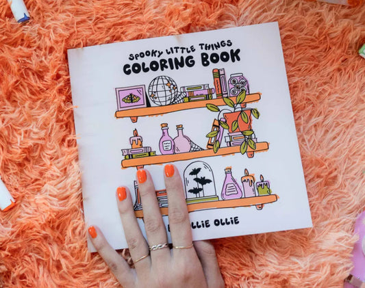 Spooky Little Things Coloring Book - coloring Book