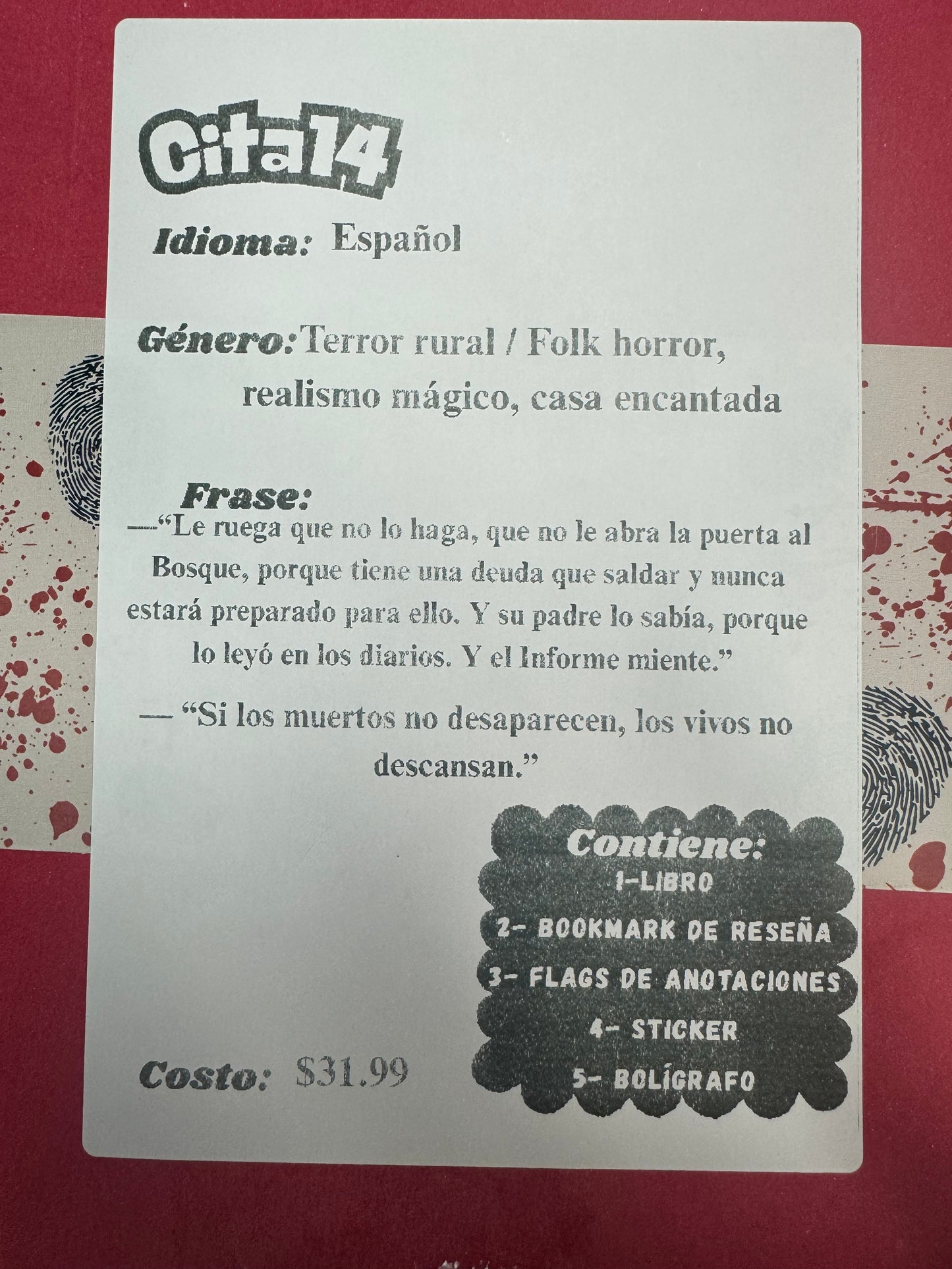 Citas a ciegas literarias
