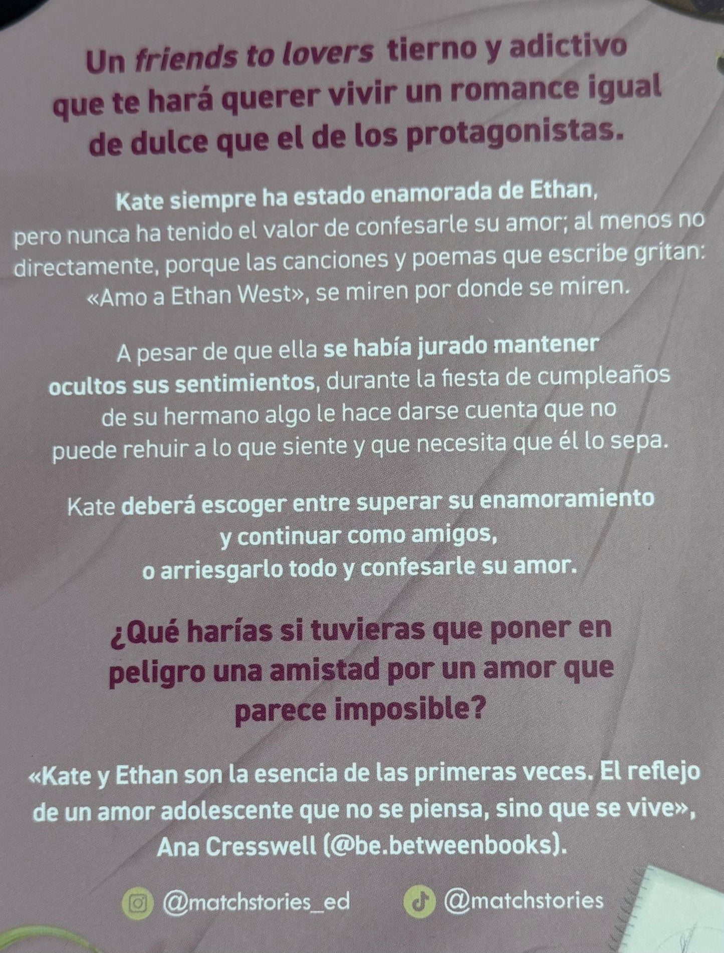 Kate & Ethan- (libro usado o donado)