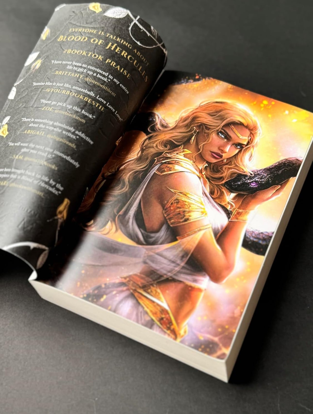 Blood of Hercules: A Dark Fantasy Romance of Myth and Power(Villains of Lore, 1)- Jasmine Mas