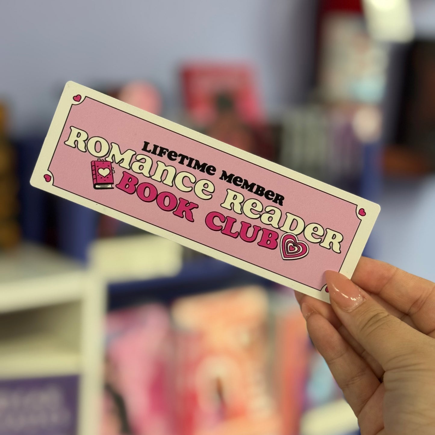Romance Book club-bookmark