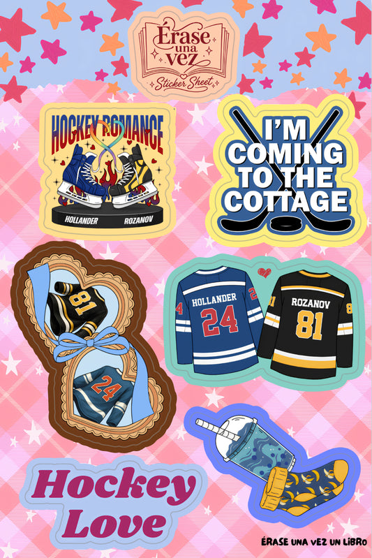 Heated Rivalry- Sticker Sheet