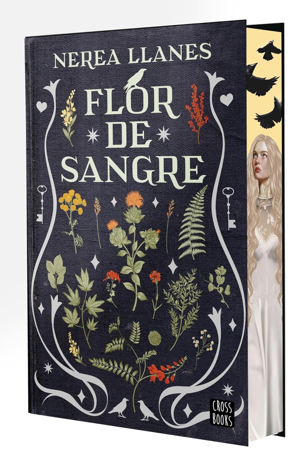 Flores malditas 1. Flor de sangre: Edición con cantos tintados- Nerea Llanes