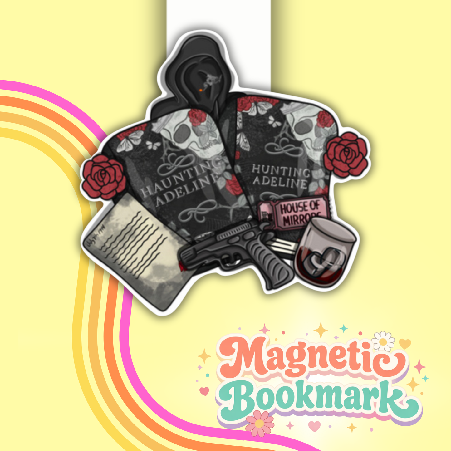 HUNTING ADELINE- Bookmark magnético