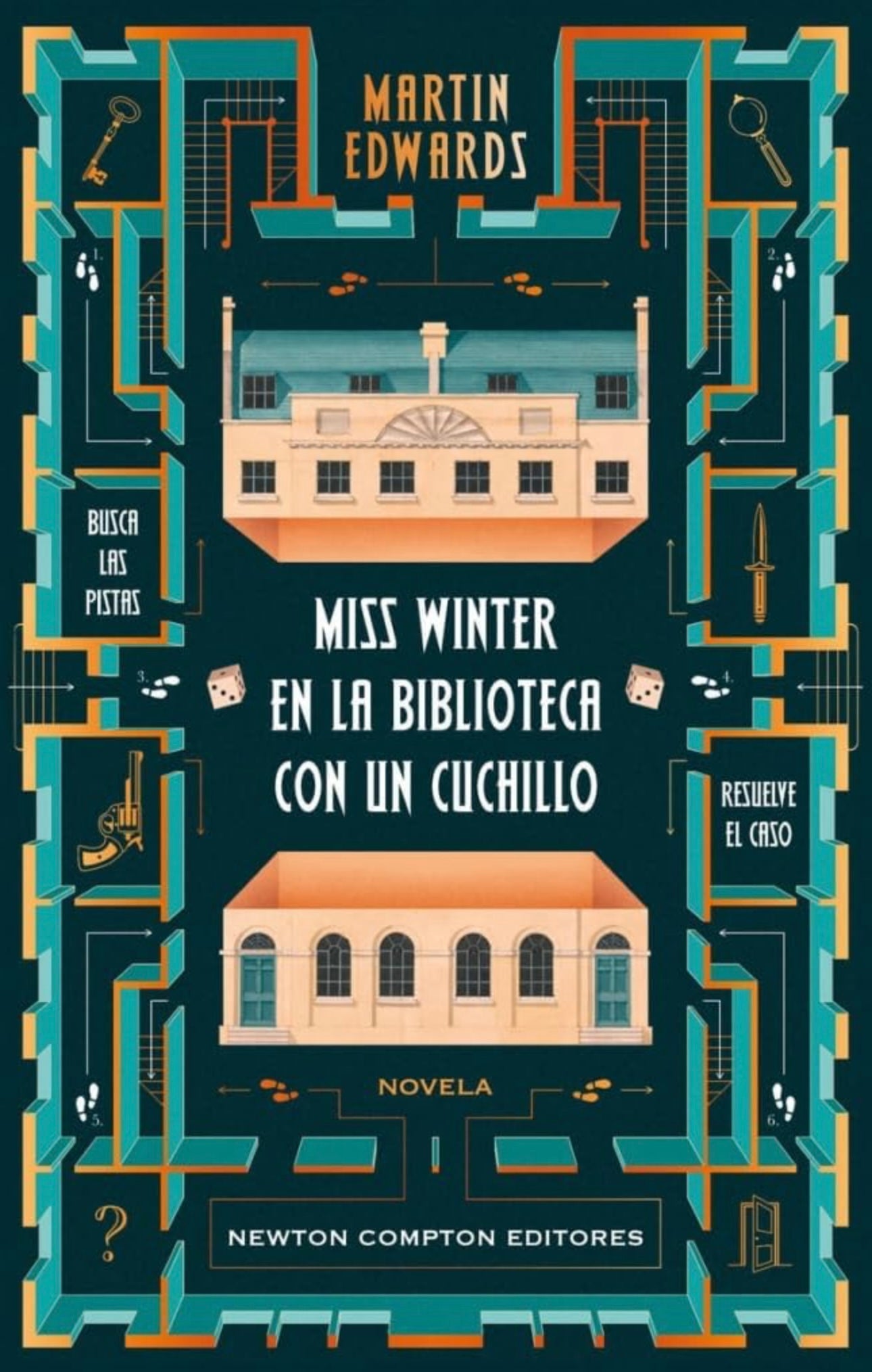 Miss Winter en la biblioteca con un cuchillo- Martin Edwards