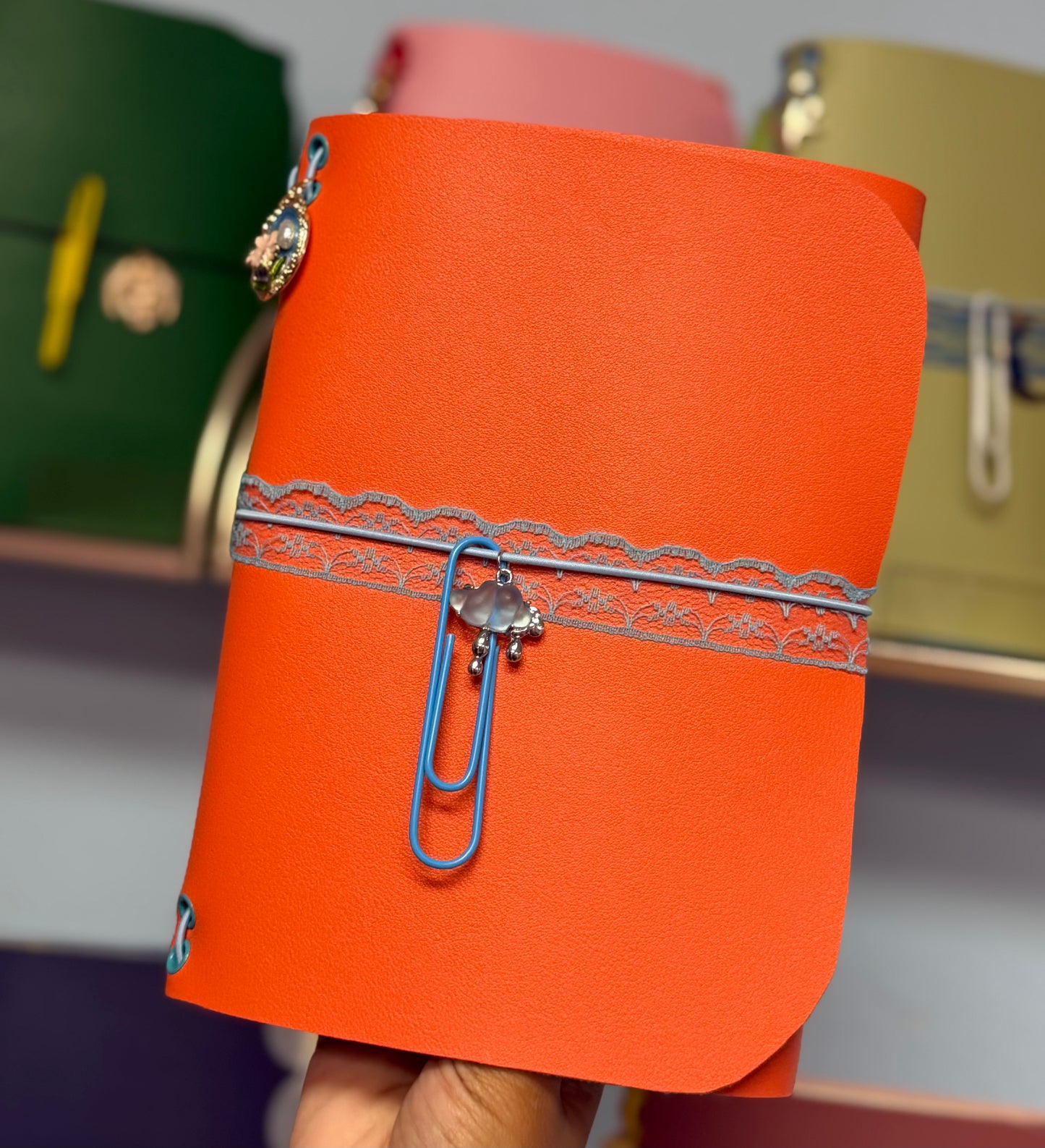 Travel Journal A5- Book and moon Crafts
