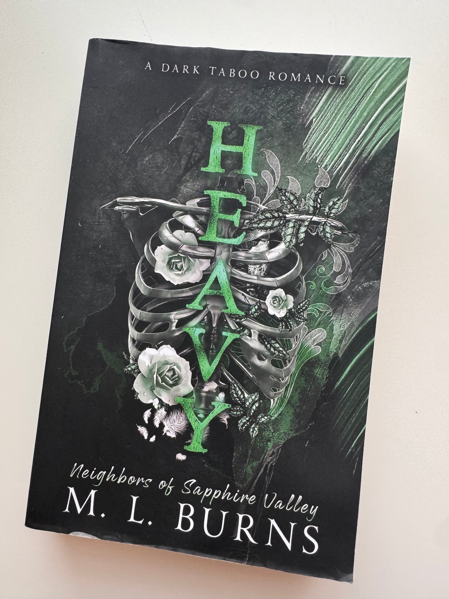 Heavy- (used or donated book)