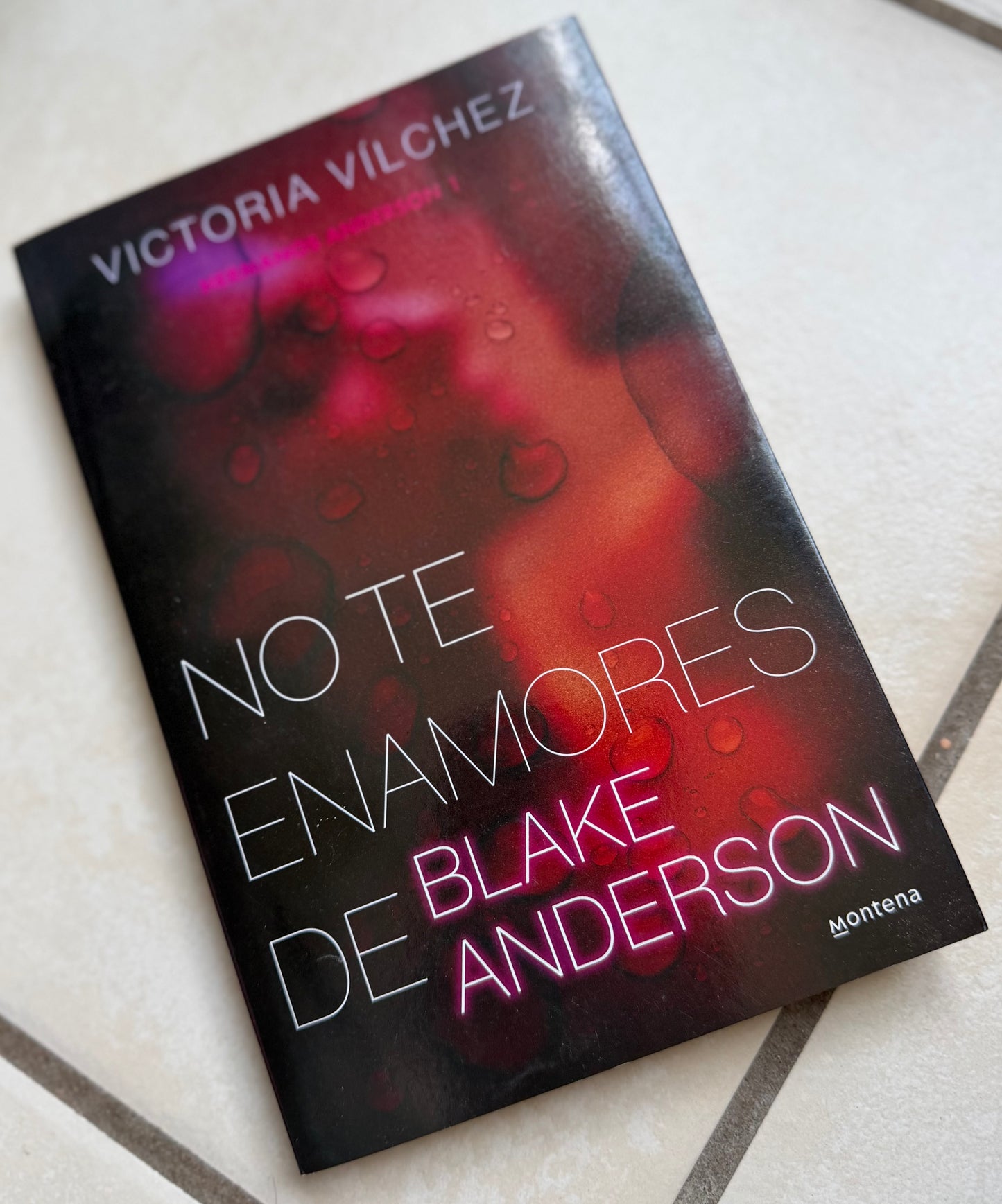 No te enamores de Blake Anderson- (libro usado o donado)