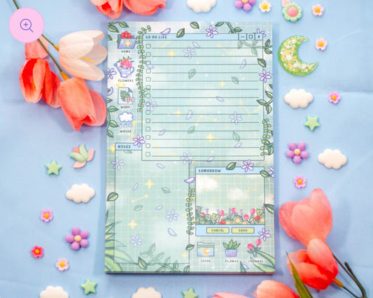 Botanical Bliss- Planner Pad