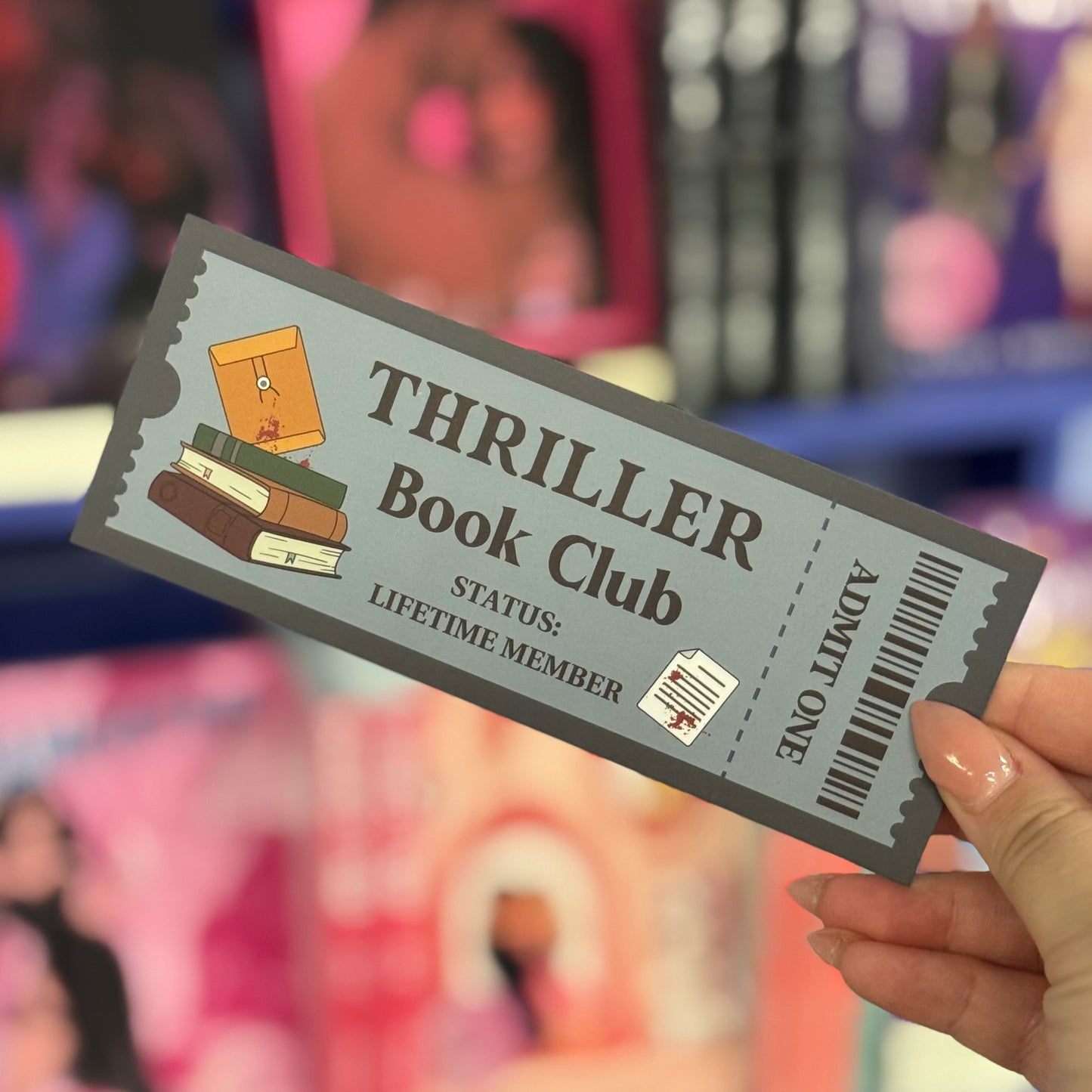 Thriller Book club- Bookmarks