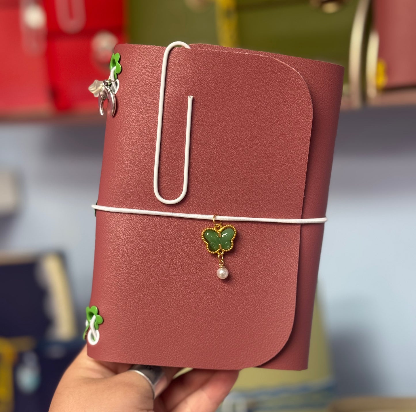 Travel Journal A6- Book and moon Crafts