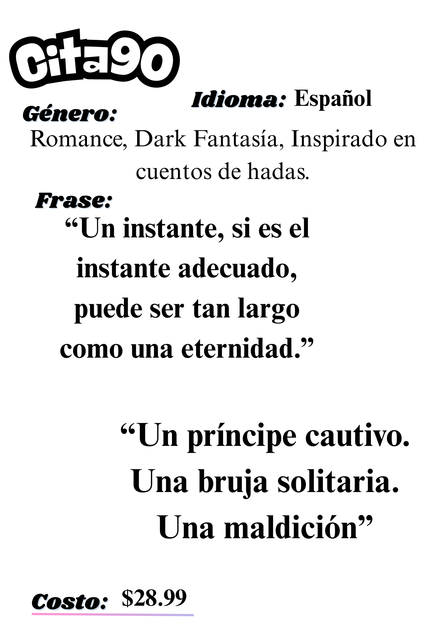 Citas a ciegas literarias