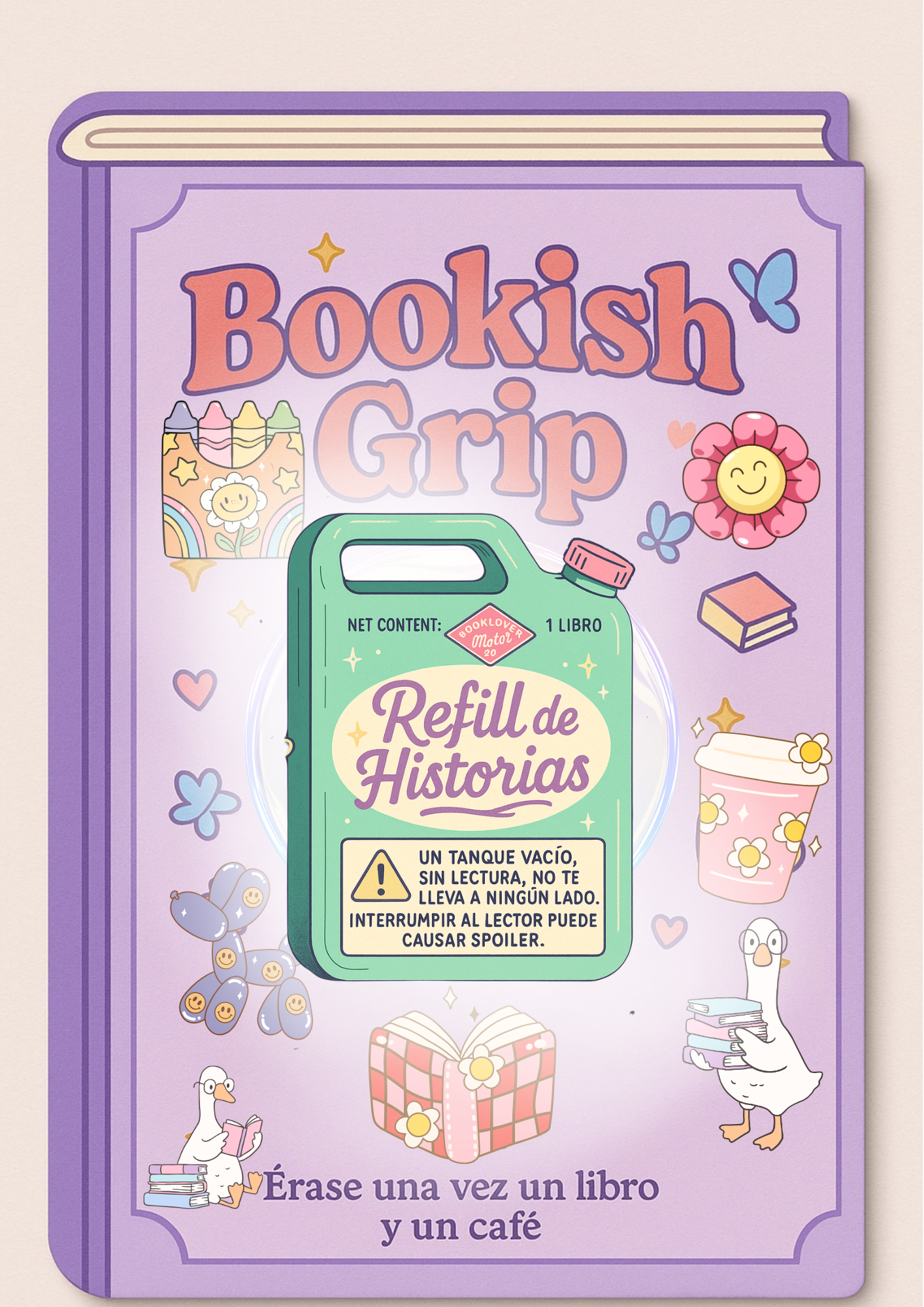 Refill de historias- Grip Magnético