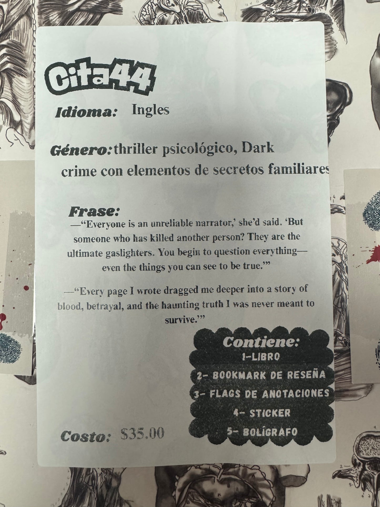 Citas a ciegas literarias