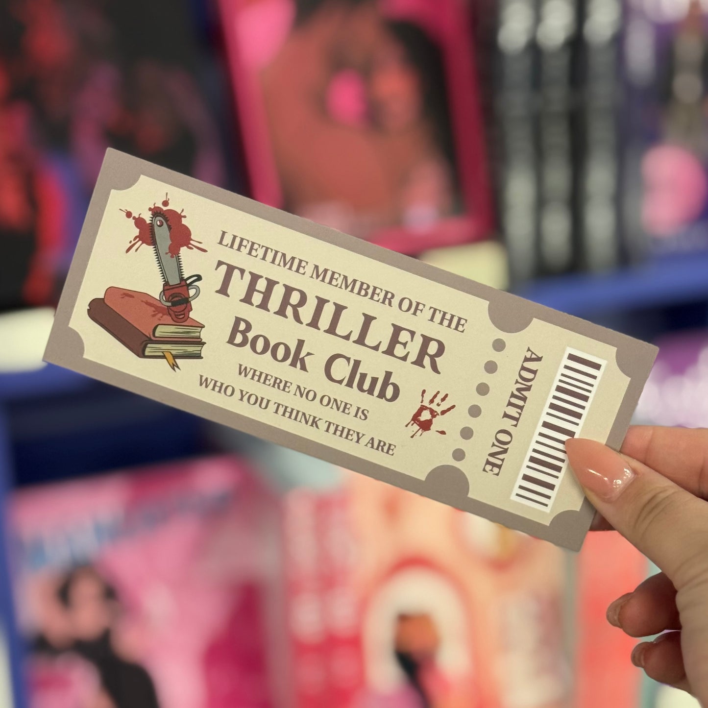 Thriller Book club- Bookmarks