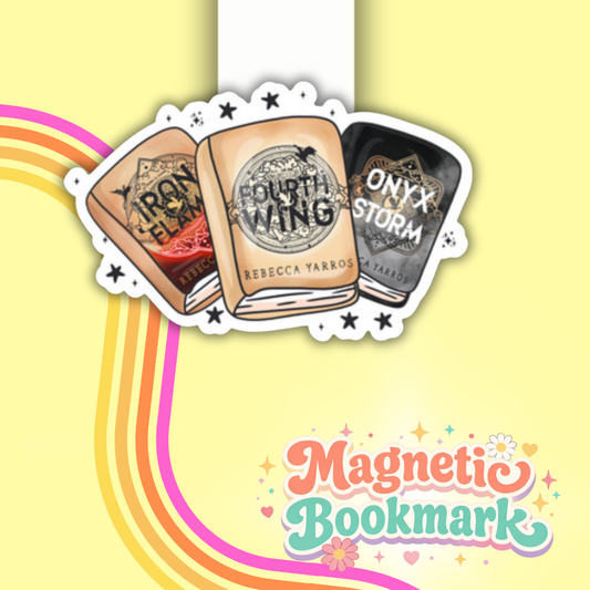 REBECCA YARROS A- Bookmark magnético