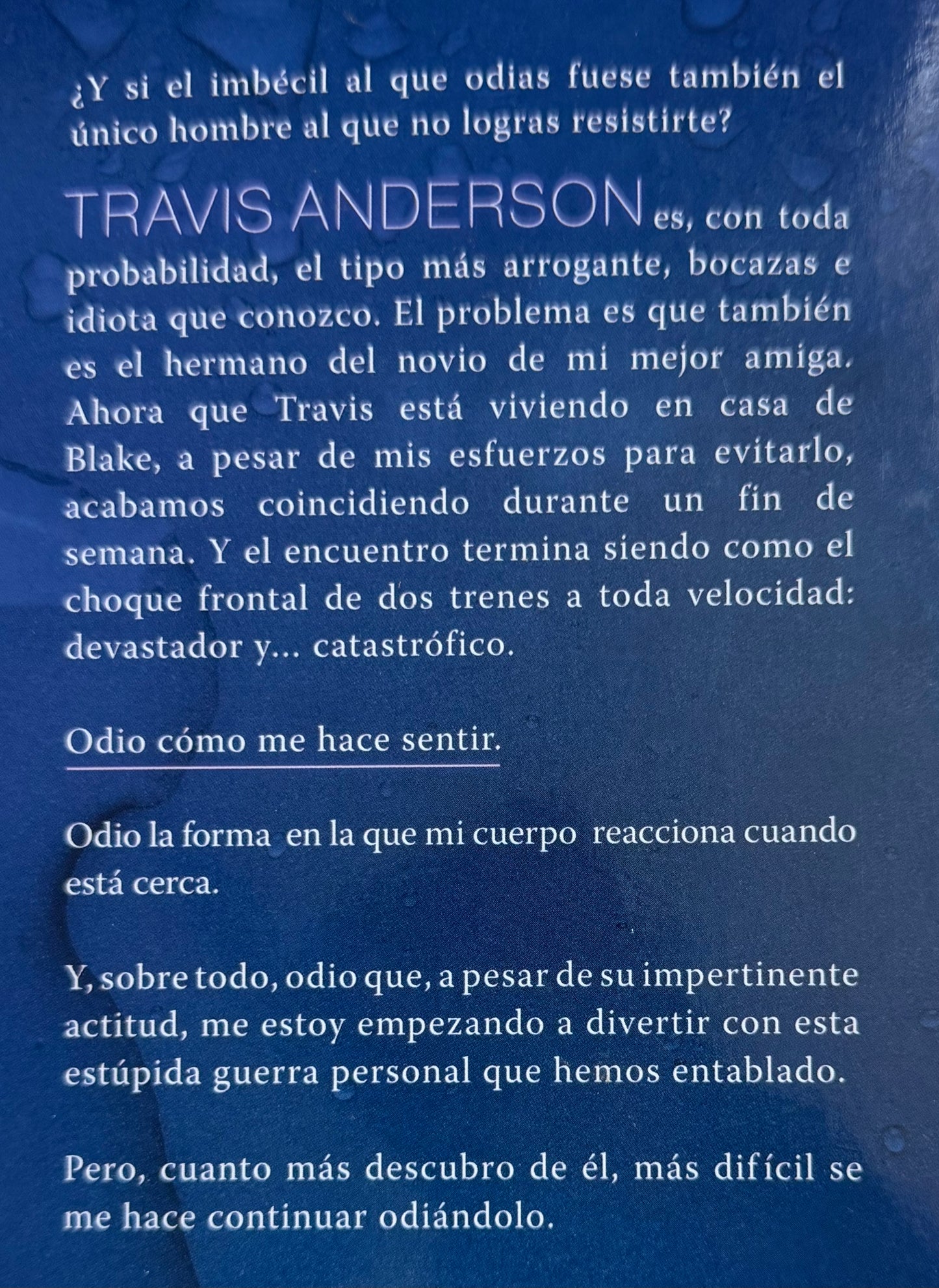 Como odiar a Travis Anderson- (libro usado o donado)